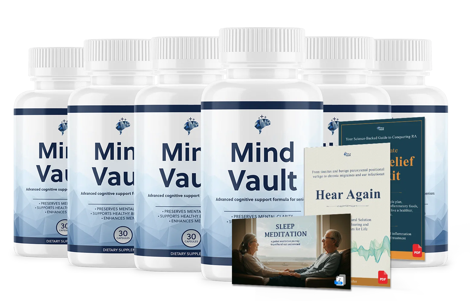 Mind Vault 6-bottle supply