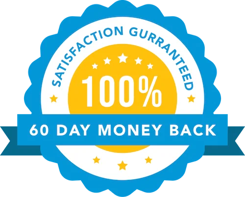 60-day money-back guarantee